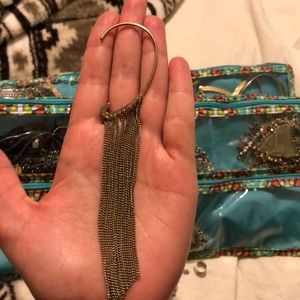 Behind the ear statement cuff